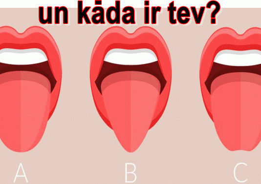 Ko Tavas Mēles Tips Var Pateikt Par Tavu Personību?