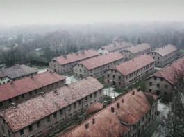 Šis Puisis Ar Dronu Ielidoja Visiem Labi Zināmajā Aušvicas Koncentrācijas Nometnē. Nofilmētais Video Parāda Šausmīgo Patiesību