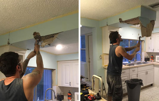 Viņas Vīrs Grasījās Pārtaisīt Griestus, Līdz Brīdim, Kad Uzgāja Dārgumus…