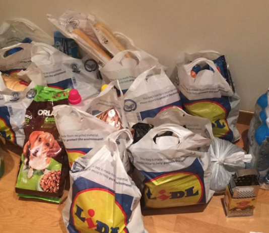 Latviete kārtējo reizi pierāda, ka Lietuvas Lidl visu mēnesim vajadzīgo var nopirkt zem 100 Eiro. Pie mums tas maksātu 275