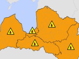 Sinoptiķi ir izpaltījuši sarkano brīdinājumu par laiku šodien un pirmdien! Gaidāmas būtiskas izmaiņas!