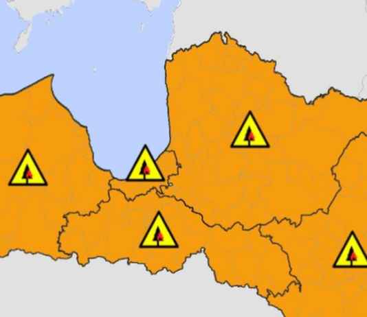 Sinoptiķi ir izpaltījuši sarkano brīdinājumu par laiku šodien un pirmdien! Gaidāmas būtiskas izmaiņas!