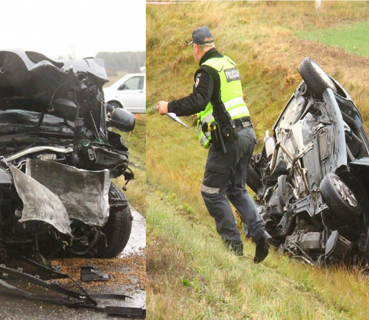 Jau atkal notikusi kārtējā traģiskā avārija – Iznākums letāls, viena no mašīnām aizlidojusi pa gaisu…