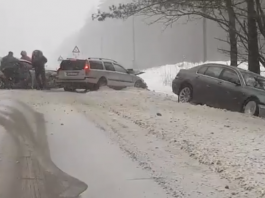 Šausmas! Uz Ķekavas- Baldones ceļa ir notikusi smaga, veselu 7 Automašīnu avārija