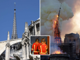 Atklājas īstas šasumu lietas par sešiem ugunsdzēsējiem, kas piedalījās Parīzes Dievmātes glābšanā