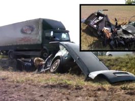 Notikusi smaga traģēdija uz Tallinas šosejas. Smagā brutāli samīca vieglo, vadītāja mirusi, otra smagā stāvoklī…