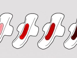 Lūk, cik daudz menstruāciju asins krāsa pastāsta par tavu reālo veselības stāvokli
